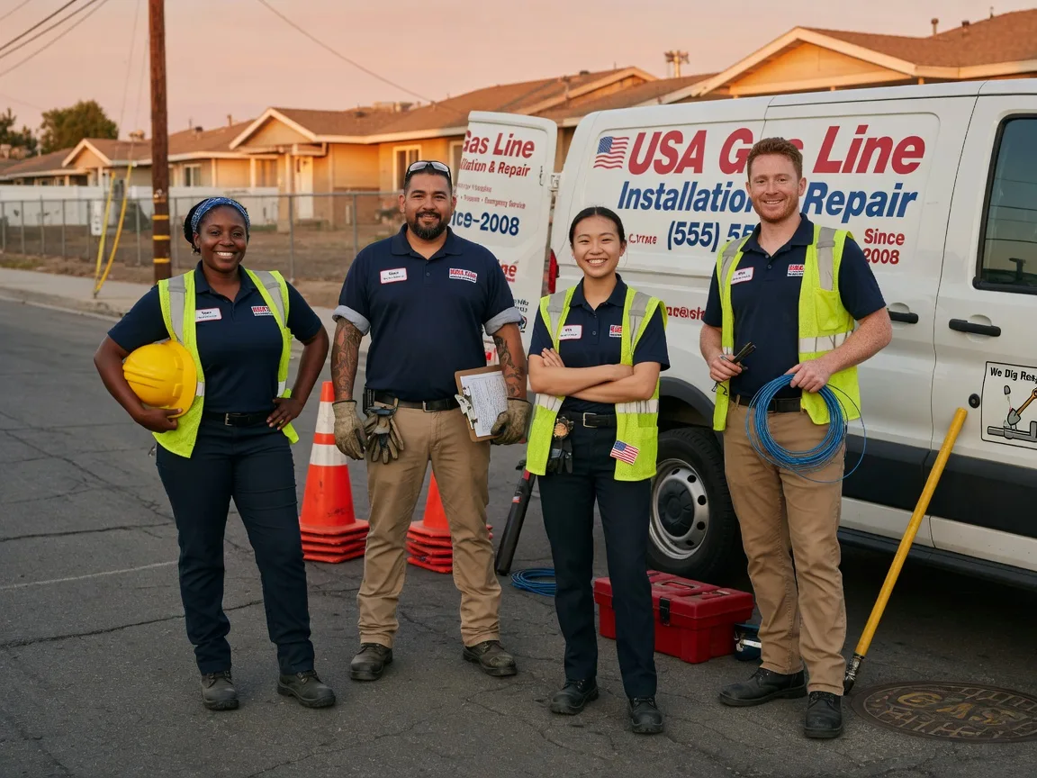 Gas Line Installation company in Reynolds, IL